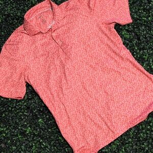 johnnie-O Coral Polo Shirt
